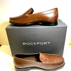 Rockport Classic Brown Leather Men’s Loafers Size 6.5W